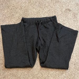 Dark Grey Fleece Champion Sweatpants